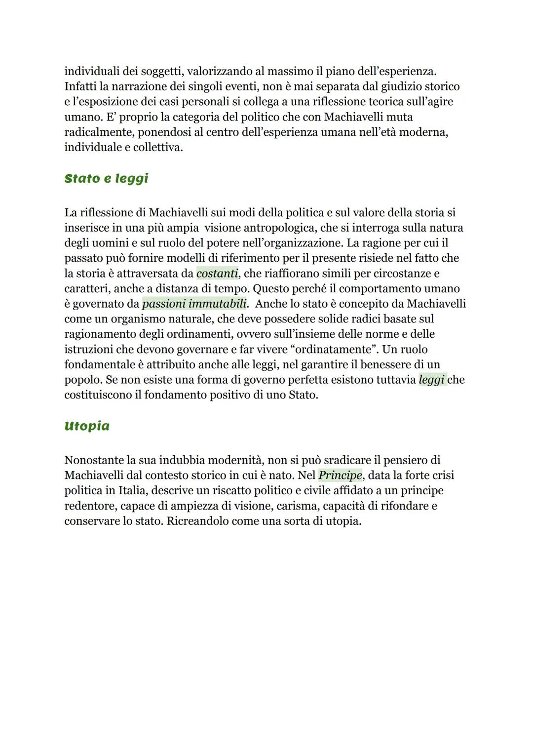 MACHIAVELLI
Biografia
Nasce a Firenze, il 3 Maggio 1469, in una famiglia di ceto medio, cresce in un
ambiente colto e ha accesso ai classici
