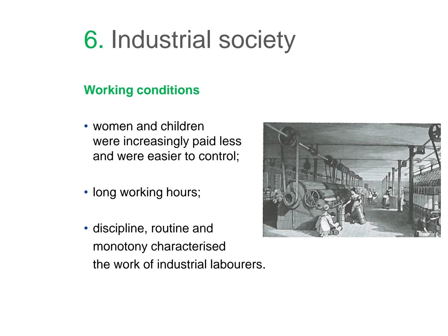 As the Industrial Revolution gathered pace thousands of factories sprang up all over the country. There were
no laws relating to the running