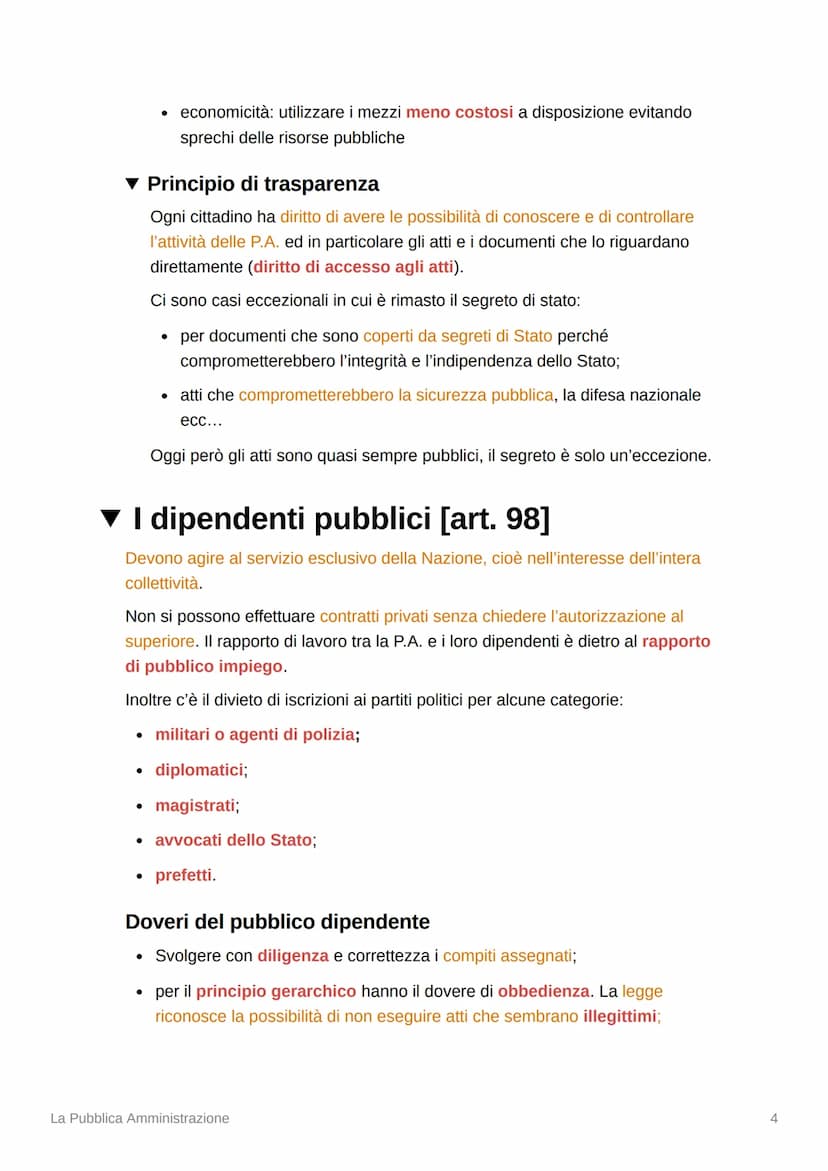 La Pubblica Amministrazione
▼ Cosa significa amministrare?
Lo stato si propone di perseguire molteplici fini nell'interesse dell'intera comu