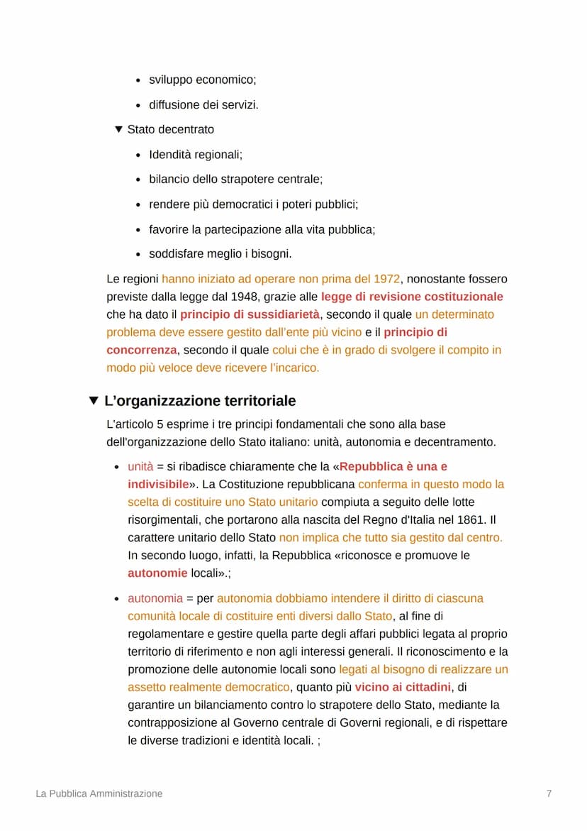 La Pubblica Amministrazione
▼ Cosa significa amministrare?
Lo stato si propone di perseguire molteplici fini nell'interesse dell'intera comu