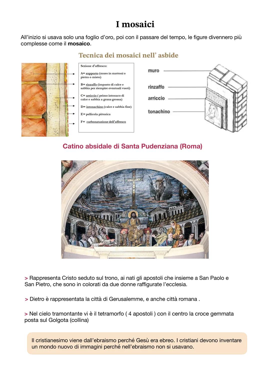 # L'arte paleocristiana

L'arte che si è sviluppata nei primi secoli del cristianesimo (tra il Il e il VI secolo d.C.),
sul territorio dell'