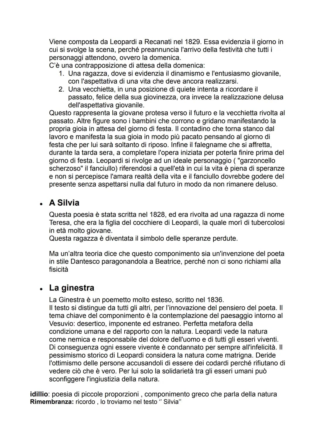 Giacomo Leopardi
Biografia
Nasce a Recanati nel 1798, all'età di 11 anni inizia a studiare da solo (latino,
greco, francese, ebraico).
Il su