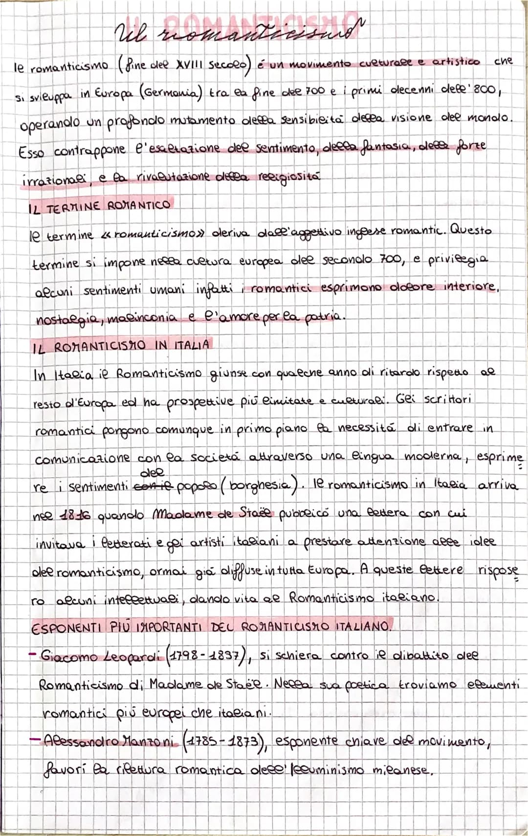 ul nomanticisand
гів
le romanticismo (fine del XVIII secolo) é un movimento culturale e artistico
si sviluppa in Europa (Germania) tra la fi