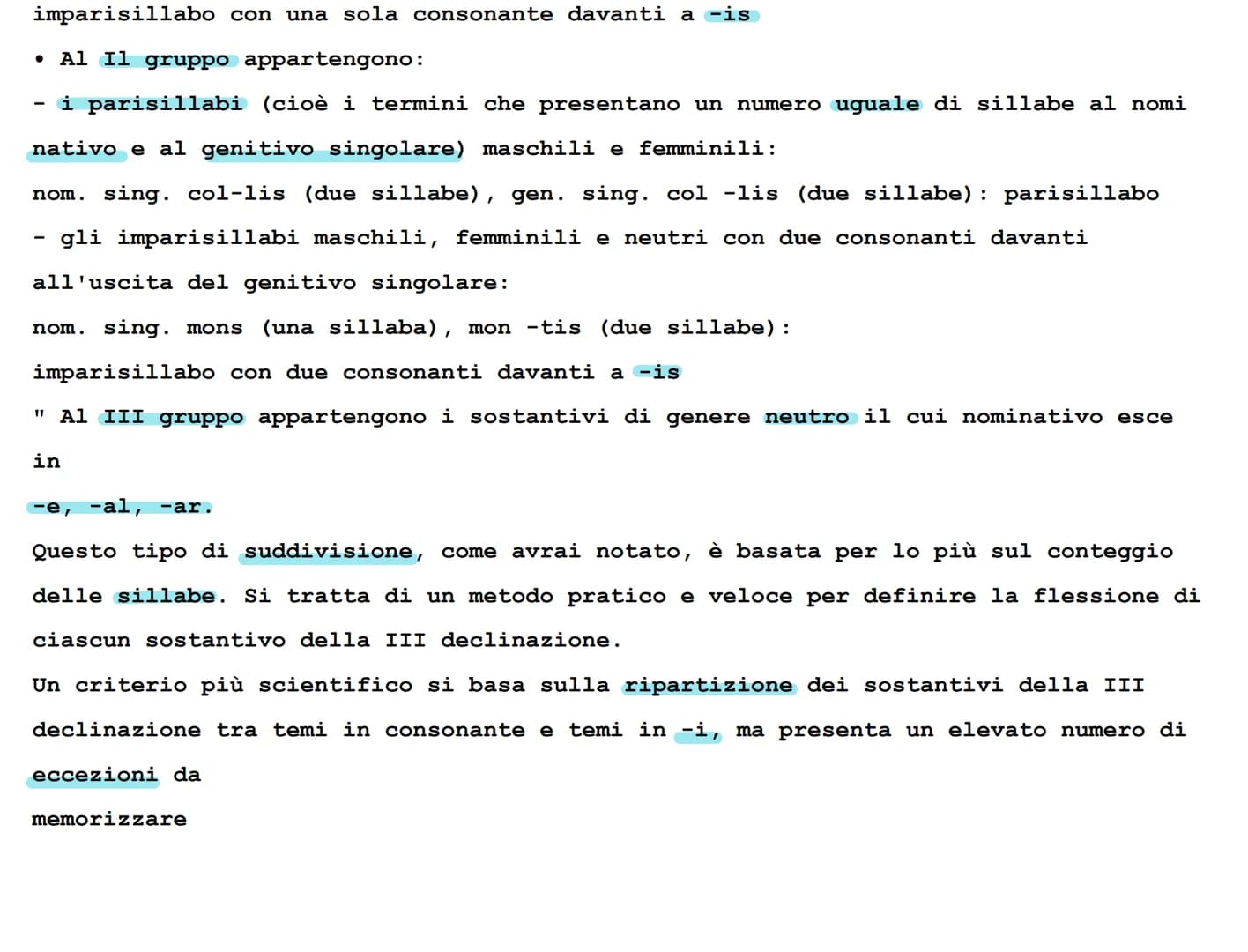 ●
IL NOMINATIVO: funzione logica di soggetto
GENITIVO: funzione logica di complemento di specificazione e complemento partitivo
• DATIVO: fu