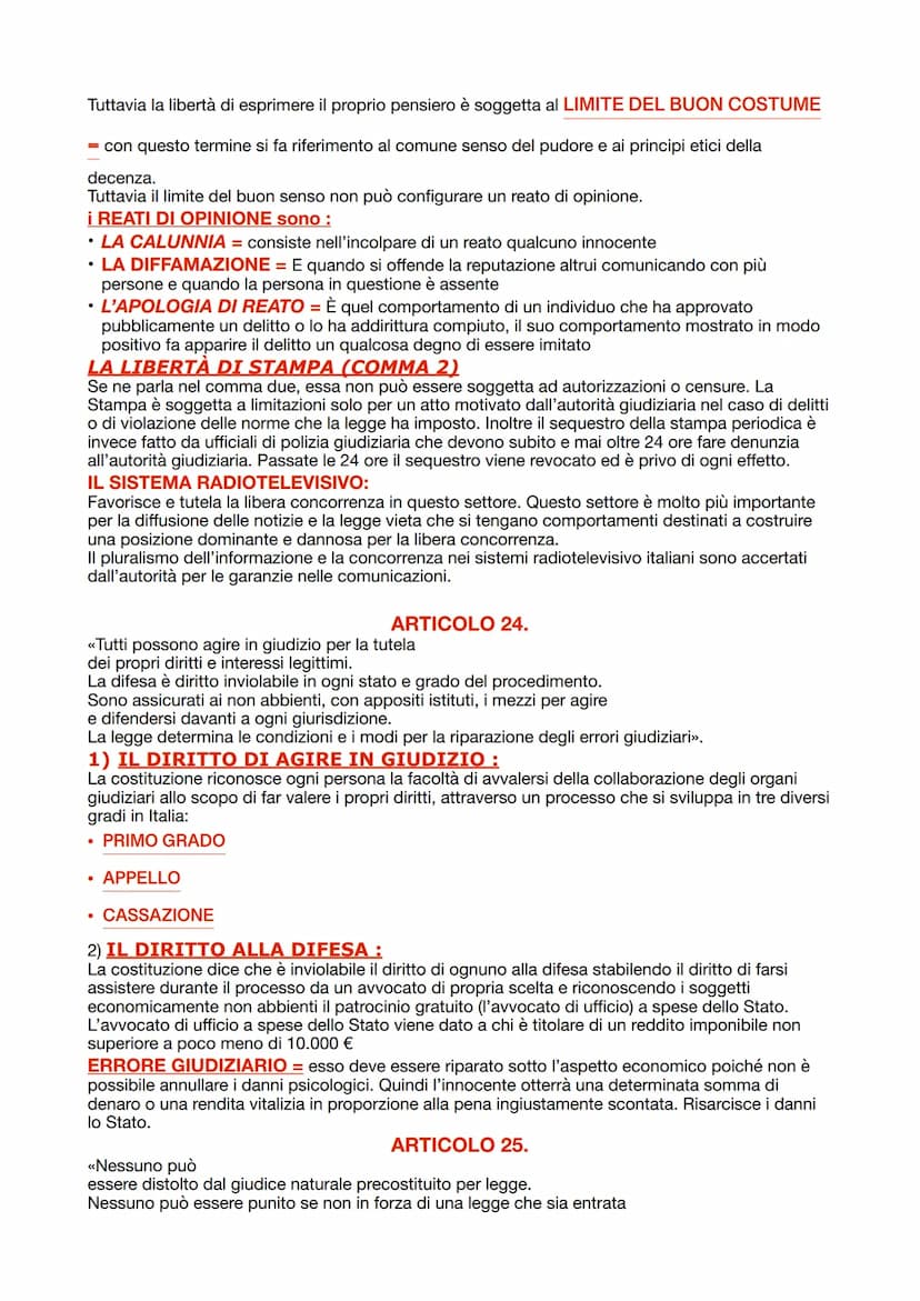 DIRITTO
LA COSTITUZIONE
ITALIANA
La costituzione italiana è la legge fondamentale dello Stato. Essa fu pronta nell'arco di un anno e
mezzo E