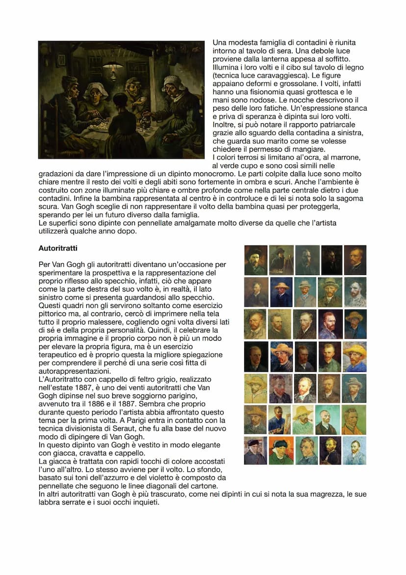 Postimpressionismo
All'incirca dal 1880/1885 fino alla fine dell'800, dunque durante l'ultimo ventennio del XIX secolo,
si sviluppa in Franc