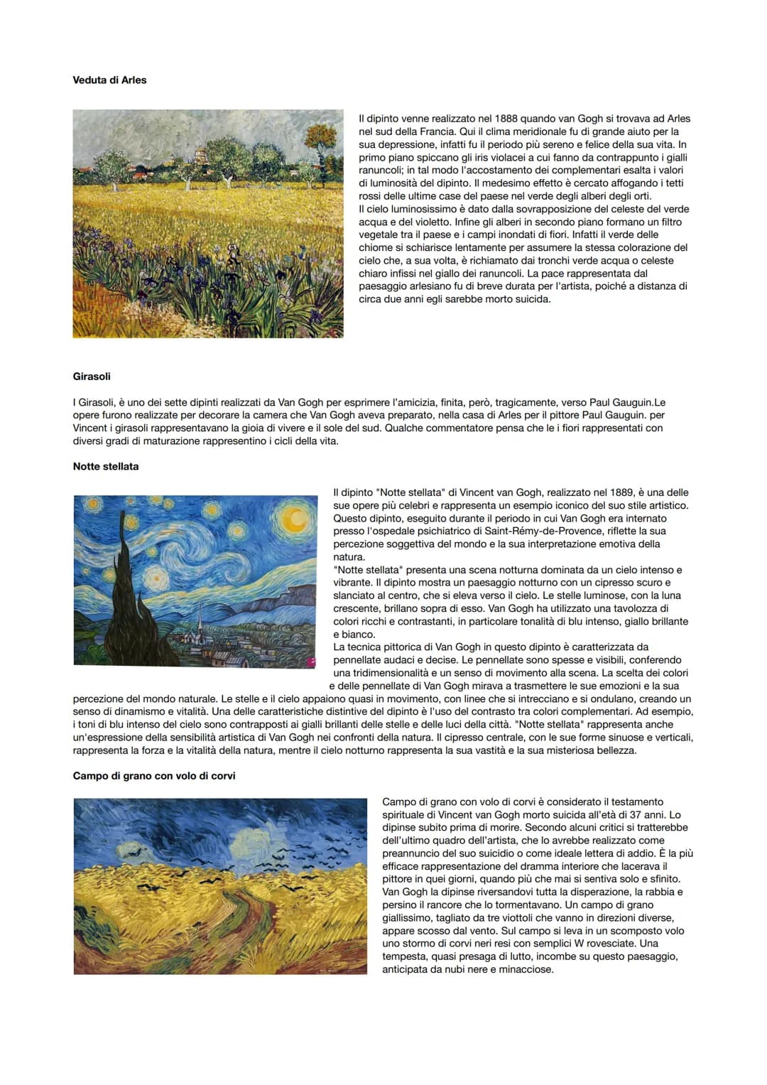 Postimpressionismo
All'incirca dal 1880/1885 fino alla fine dell'800, dunque durante l'ultimo ventennio del XIX secolo,
si sviluppa in Franc