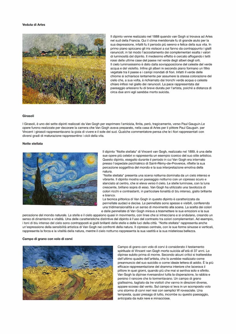 Postimpressionismo
All'incirca dal 1880/1885 fino alla fine dell'800, dunque durante l'ultimo ventennio del XIX secolo,
si sviluppa in Franc