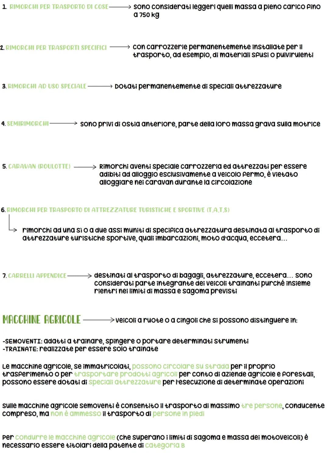 VEICOLO-
Classificazione dei veicoli
Qualsiasi macchina (con o senza motore) che circola su strada condotta dall'uomo
1. VEICOLI PRIVI DI MO