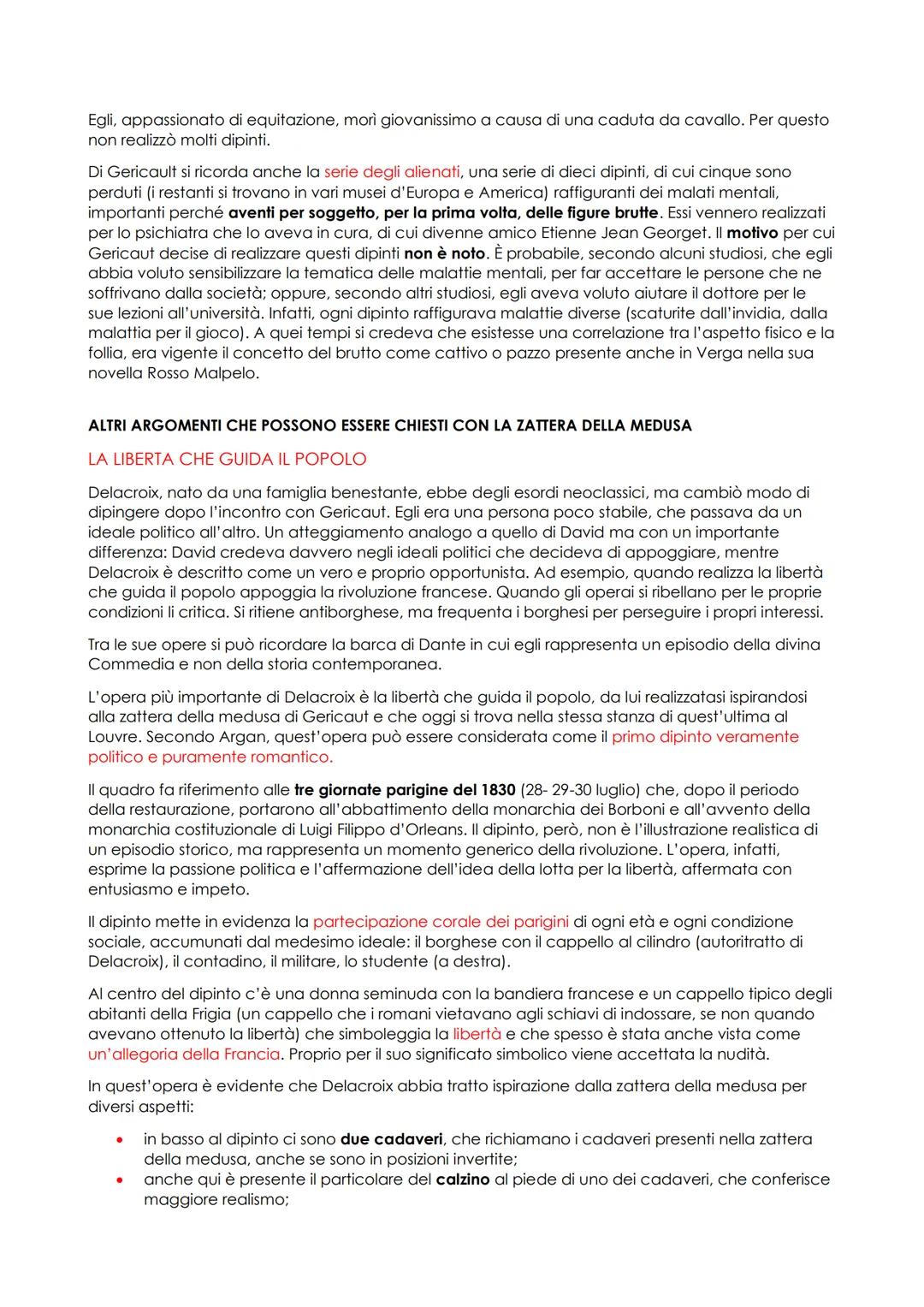 # RAPPORTO UOMO NATURA
LA ZATTERA DELLA MEDUSA (CONCEZIONE ROMANTICA DELLA NATURA MATRIGNA)

La zattera della medusa è l'opera più impegnati