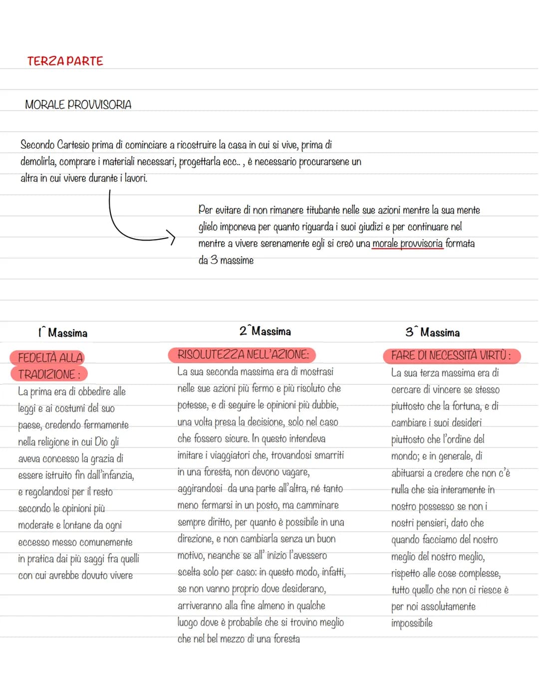 L'unica certezza che abbiamo
è che siamo essere pensati
CARTESIO
(1619)
"DISCORSO SUL METODO"
↓
Scritto in modo autobiografico, ciò gli
cons