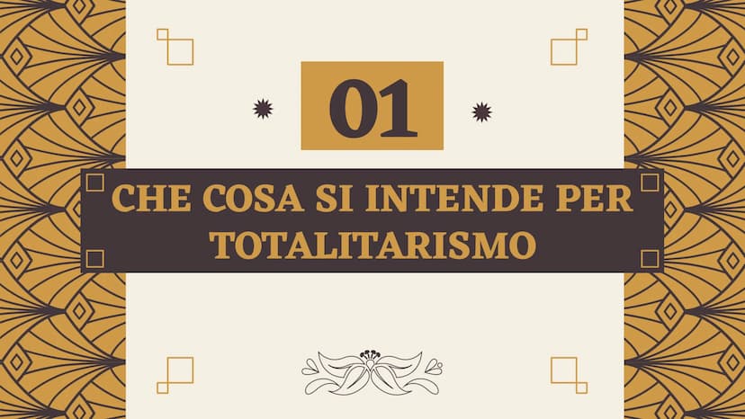 Comunismo - Fascismo - Nazismo
TRE REGIMI TOTALITARI A CONFRONTO
Progetto realizzato da Martina Russo 01
Che cos'è il totalitarismo?
Indice
