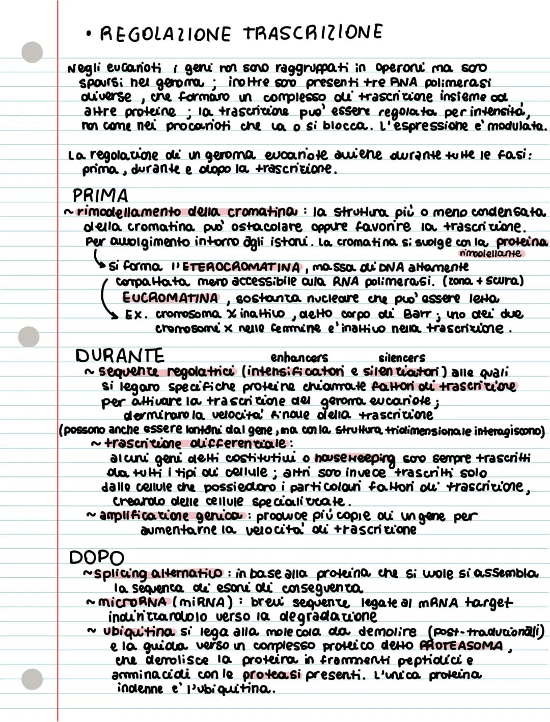 REGOLAZIONE ESPRESSIONE GENICA p. 84
• IL GENOMA PROCARIOTE
- sono molto piccoli uita breve
-Sono compatti
J
hamno plasmidi, molecole circol