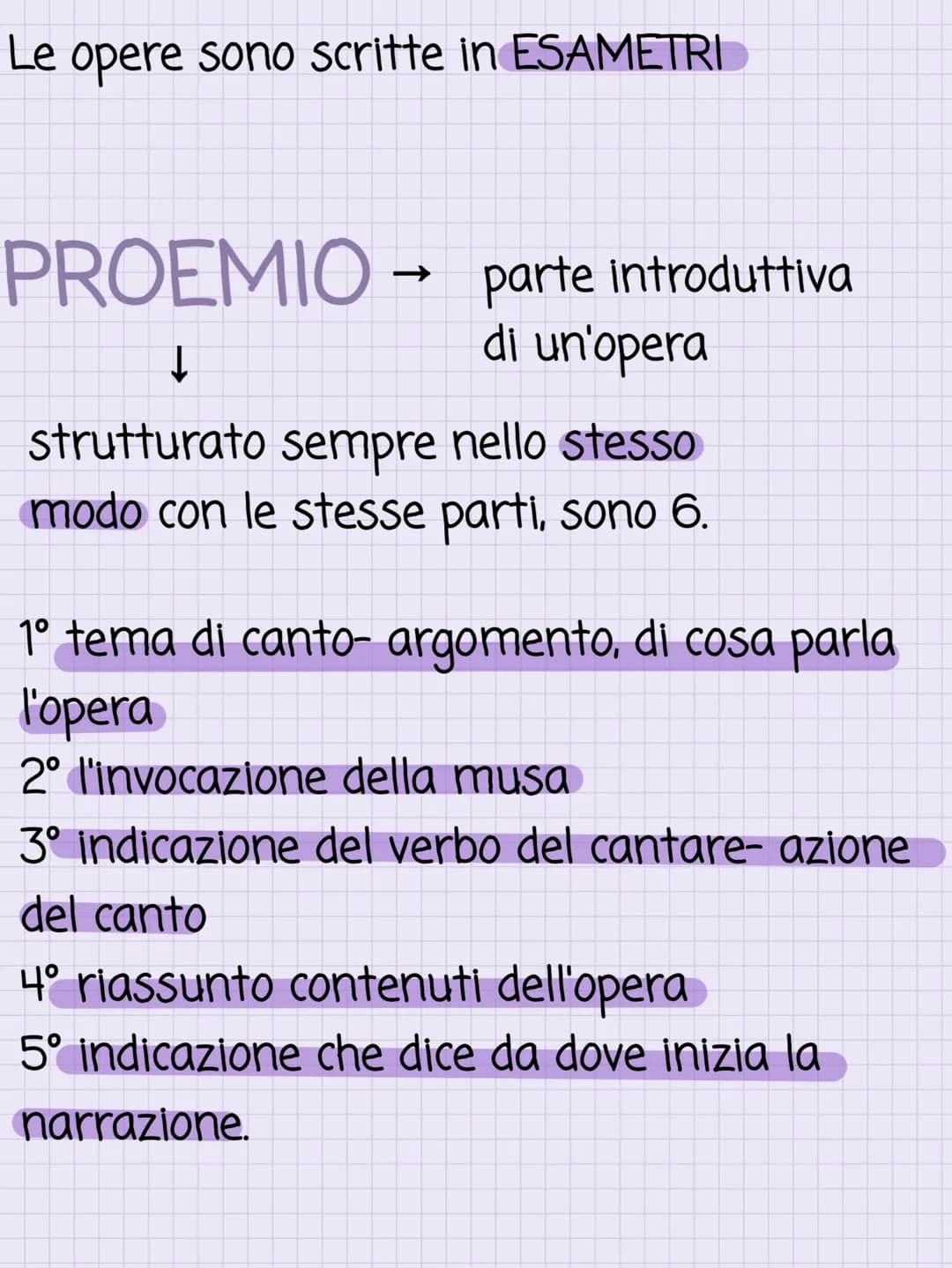 Questione Omerica
Omero é una figura che viene sempre
associata all'lliade e all'Odissea. La
teoria più diffusa dice che non sia mai
esistit