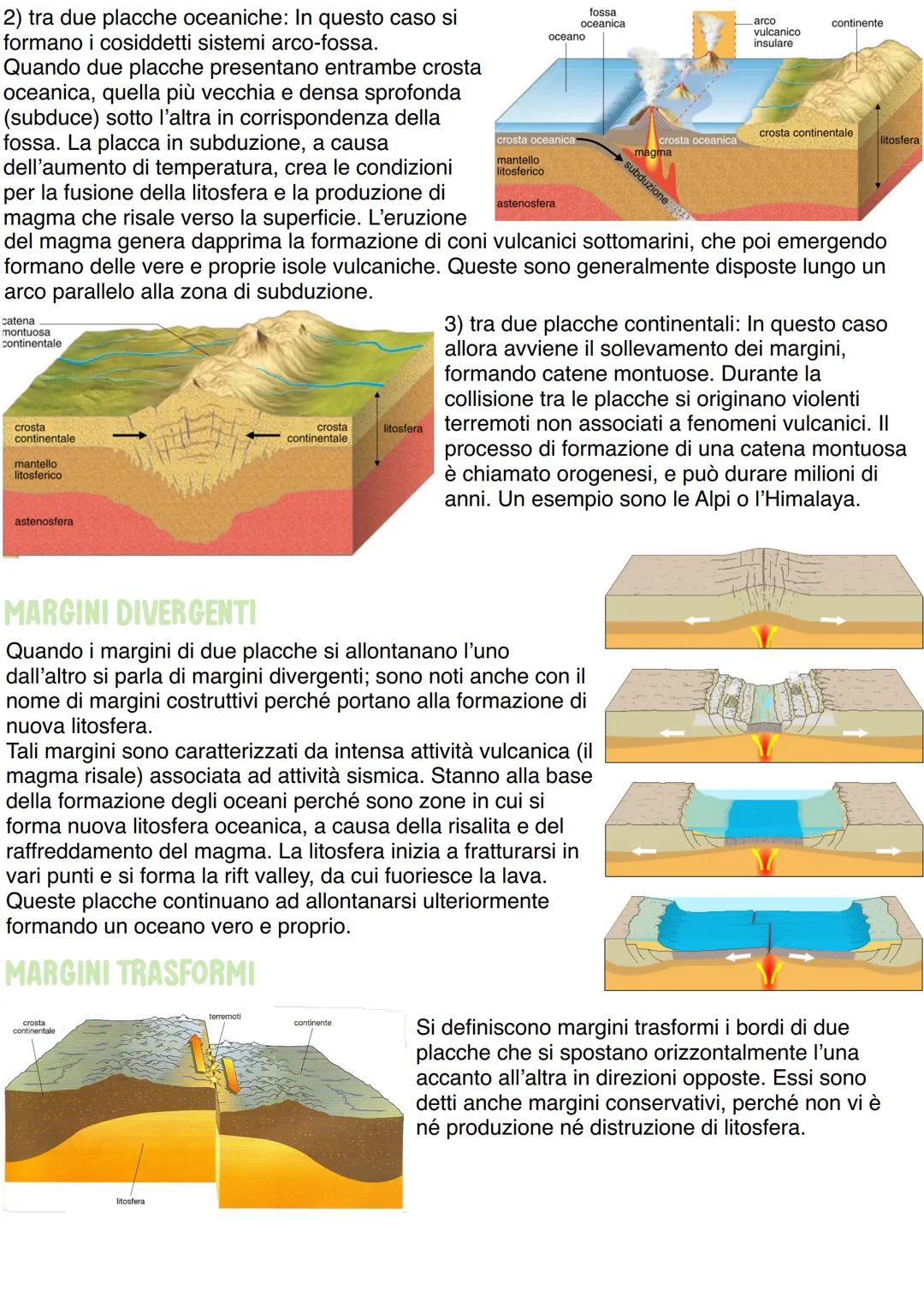 # TETTONICA DELLE PLACCHE

La conoscenza dell'interno della Terra è indispensabile per comprendere gran parte dei
fenomeni che avvengono sul