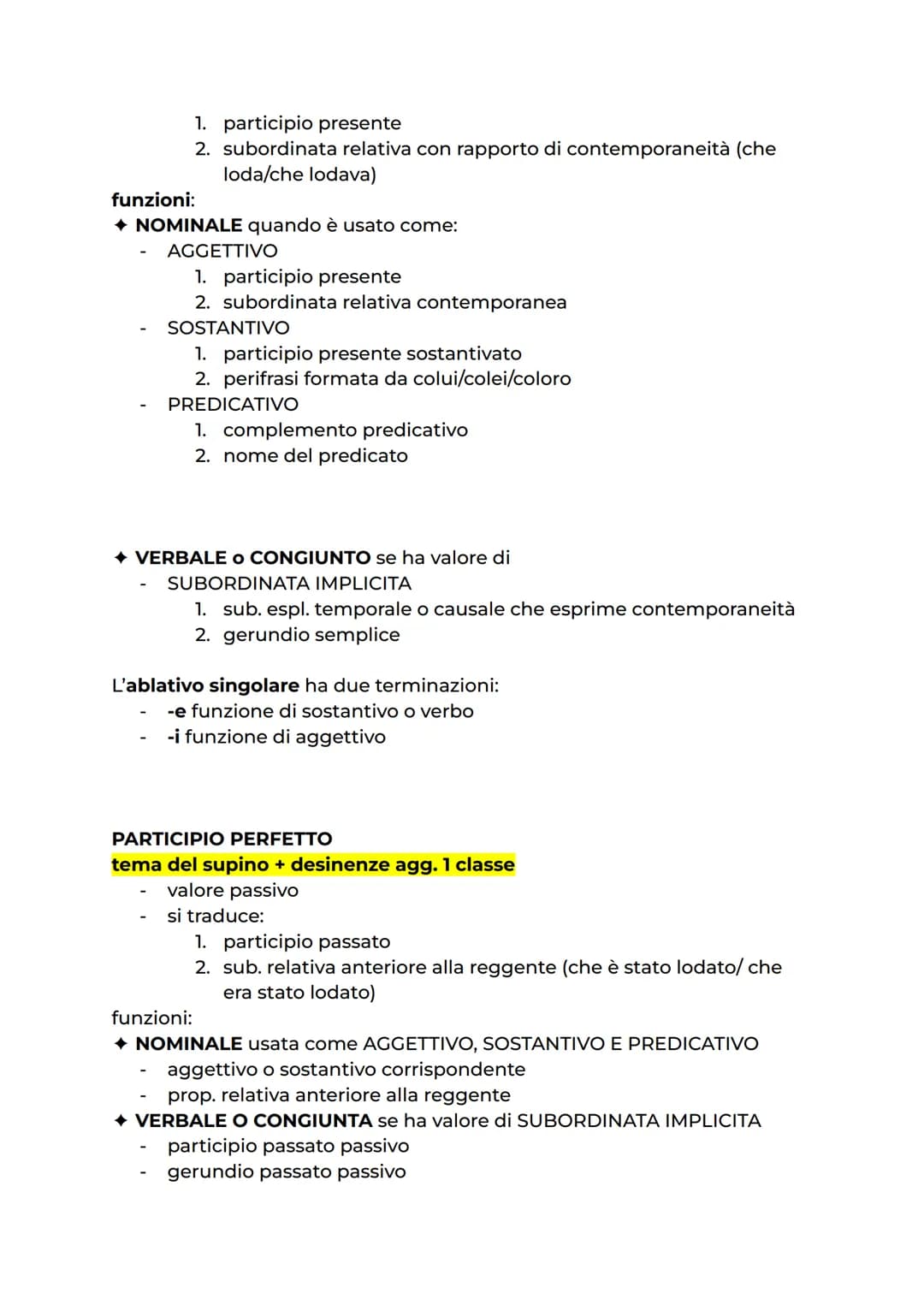 DECLINAZIONI
1
a
ae
ae
am
5 o c
a
a
3 mef
.../is
is
em
.../is
e
4 neutro
3 3 3 3 3 3
u
us
ae
arum
is
as
ae
is
O
S
t
mus
tis
nt
TEMPI VERBALI