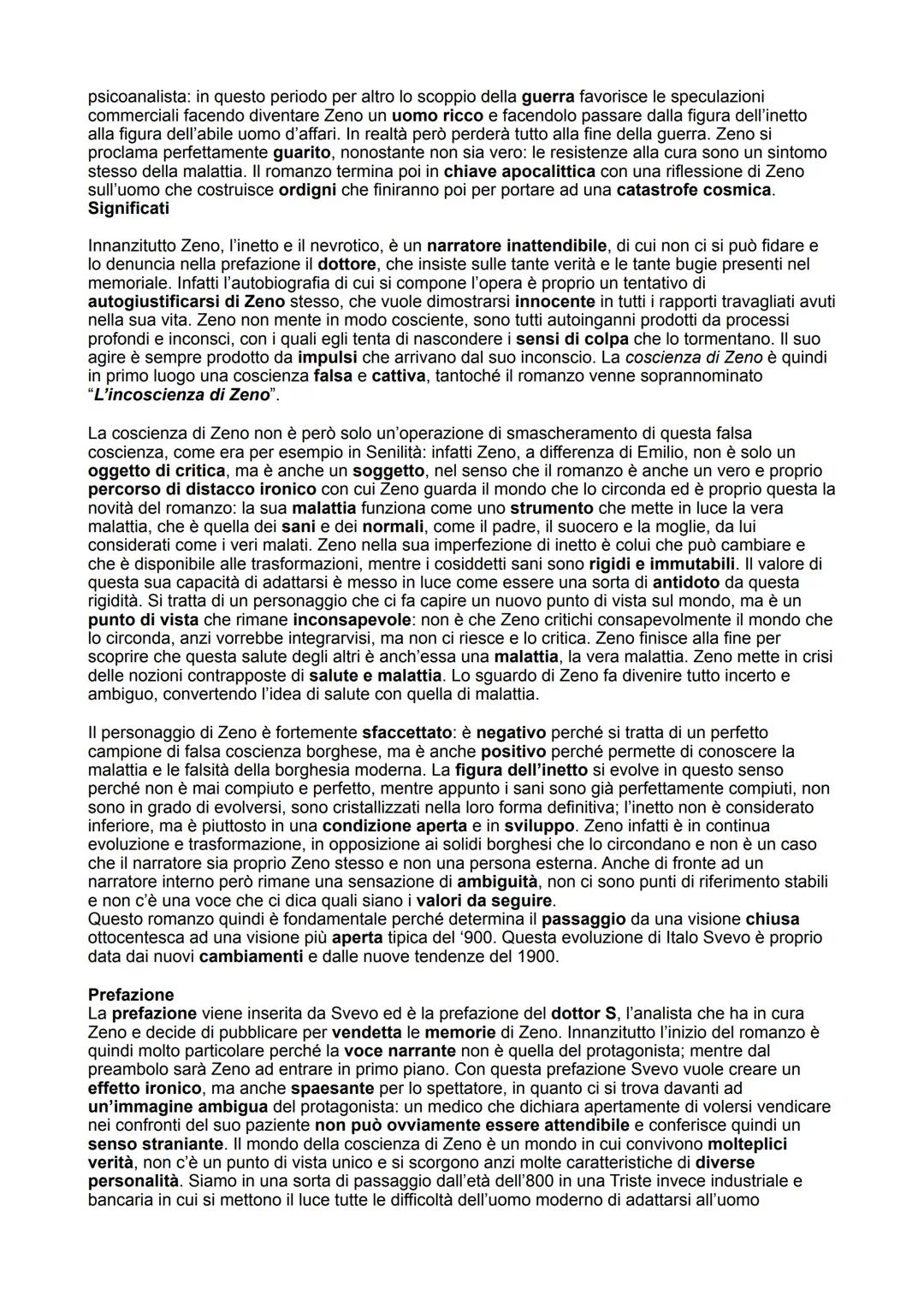 # Vita

## Italo Svevo

E' uno pseudonimo, il suo vero nome è Aron Hector Schmitz. Nasce a Trieste, città di confine e
ciò giocherà moltissi