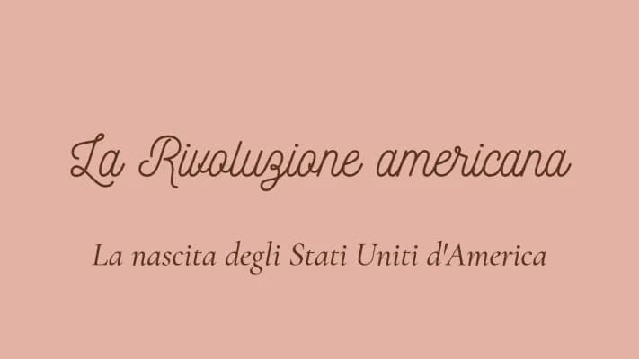 Know RIVOLUZIONE AMERICANA thumbnail