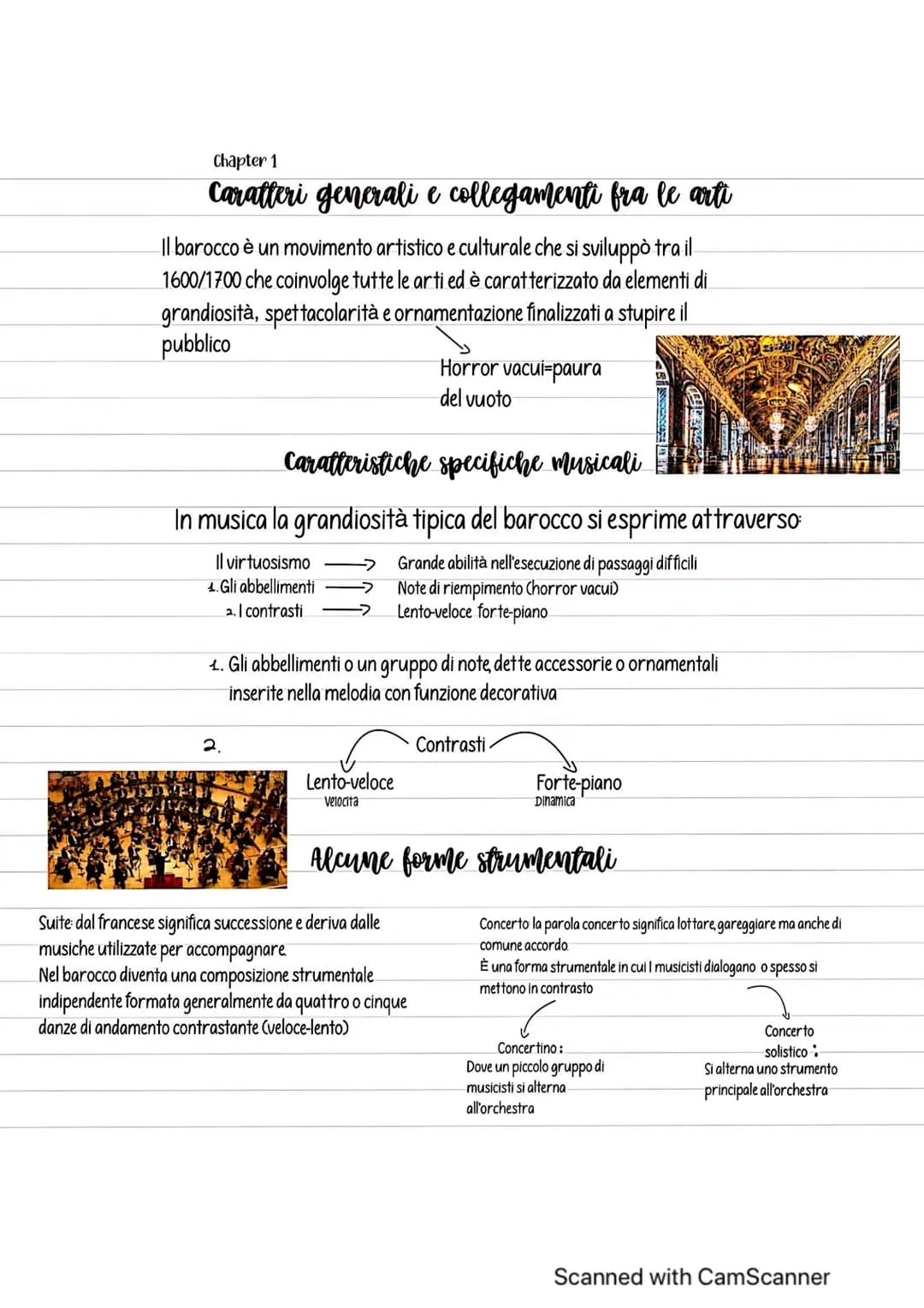 Chapter 1
Caratteri generali e collegamenti fra le arti
Il barocco è un movimento artistico e culturale che si sviluppò tra il
1600/1700 che