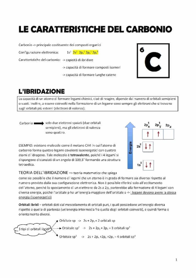 Know Ibridazione e isomeria del carbonio thumbnail