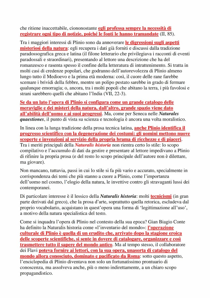 ETA' FLAVIA E PLINIO IL VECCHIO
Alla morte di Nerone (68 d.C.) il senato si rivelò incapace di imporre la propria
autorità sui diversi corpi