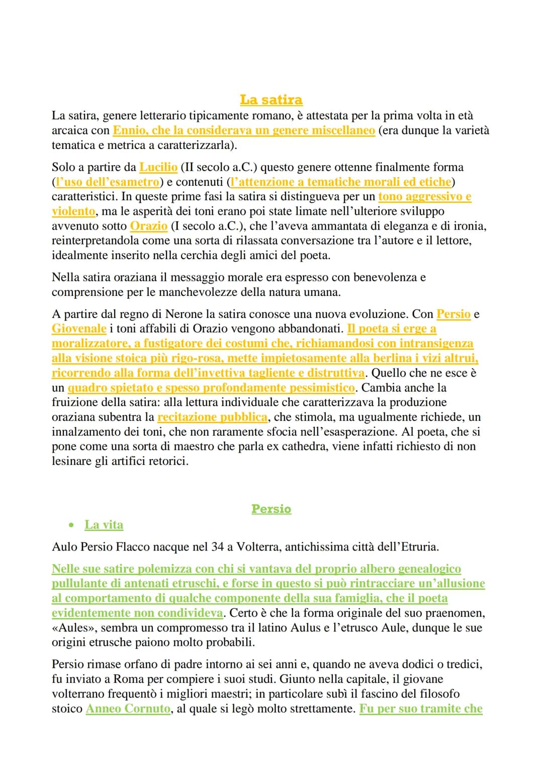 ETA' FLAVIA E PLINIO IL VECCHIO
Alla morte di Nerone (68 d.C.) il senato si rivelò incapace di imporre la propria
autorità sui diversi corpi