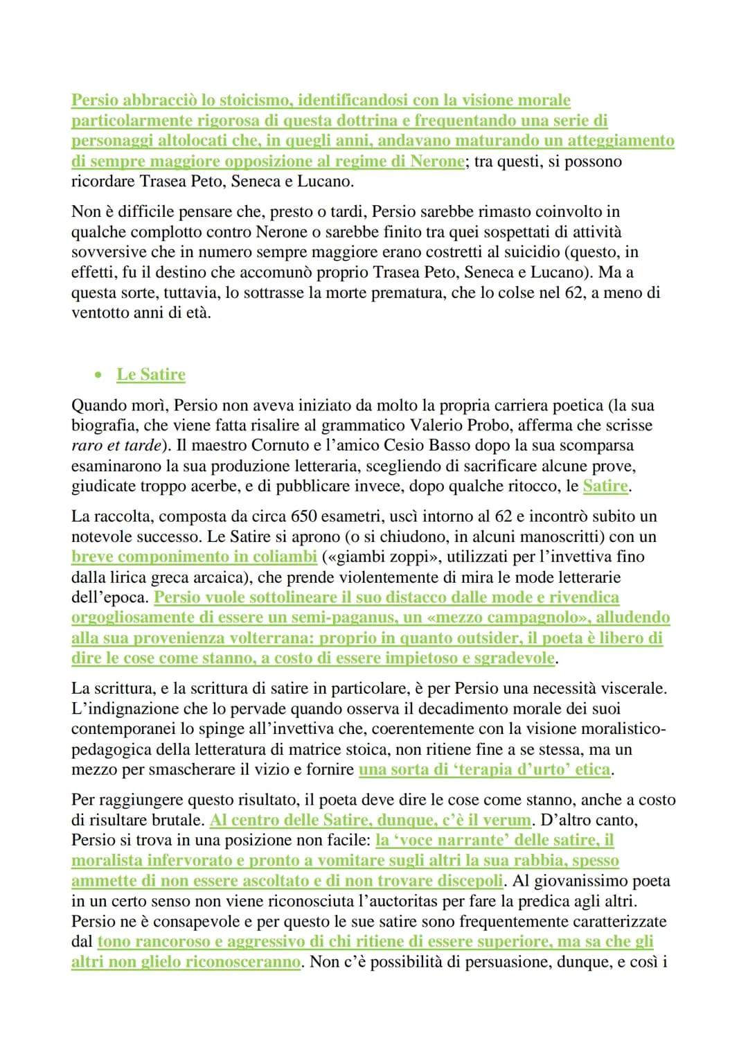 ETA' FLAVIA E PLINIO IL VECCHIO
Alla morte di Nerone (68 d.C.) il senato si rivelò incapace di imporre la propria
autorità sui diversi corpi