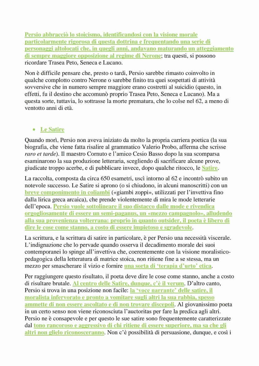 ETA' FLAVIA E PLINIO IL VECCHIO
Alla morte di Nerone (68 d.C.) il senato si rivelò incapace di imporre la propria
autorità sui diversi corpi