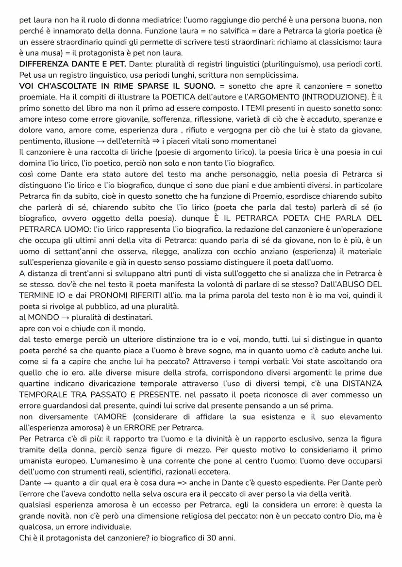 PETRARCA
VITA
1309 la sede del papato viene spostata ad Avignone dopo la morte di Papa Bonifacio VIII (1303)
Nasce il 20/08/1304 ad Arezzo (
