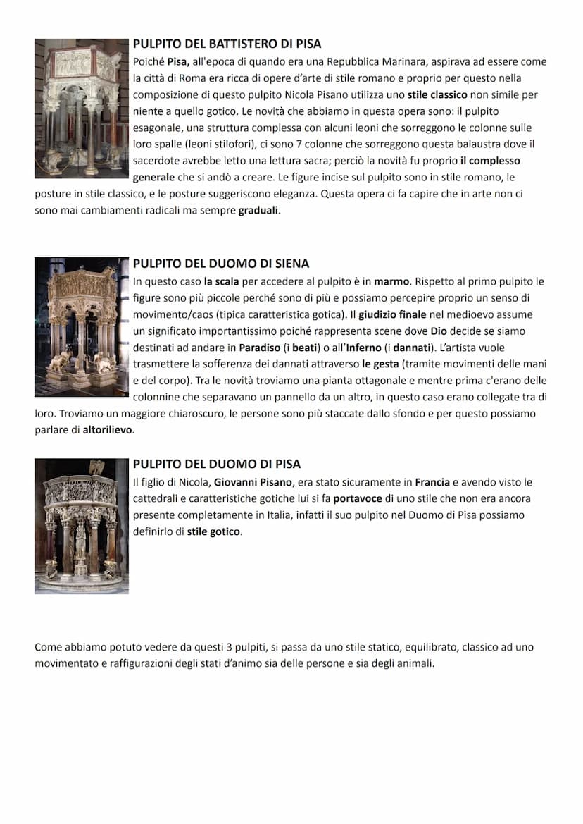 ARTE GOTICA
CONTESTO STORICO
Il gotico è il secondo periodo del medioevo che durante il rinascimento sfocerà in
Italia e presenta molte diff