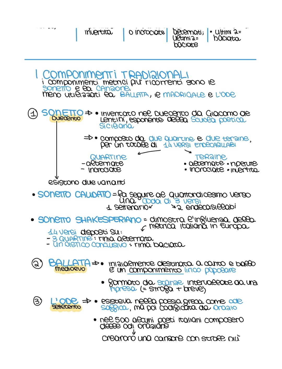 
<p>Il verso è l'unità fonica e ritmica fondamentale del testo poetico, caratterizzato dal ritmo e dalla musicalità. In realtà, l'aspetto fo