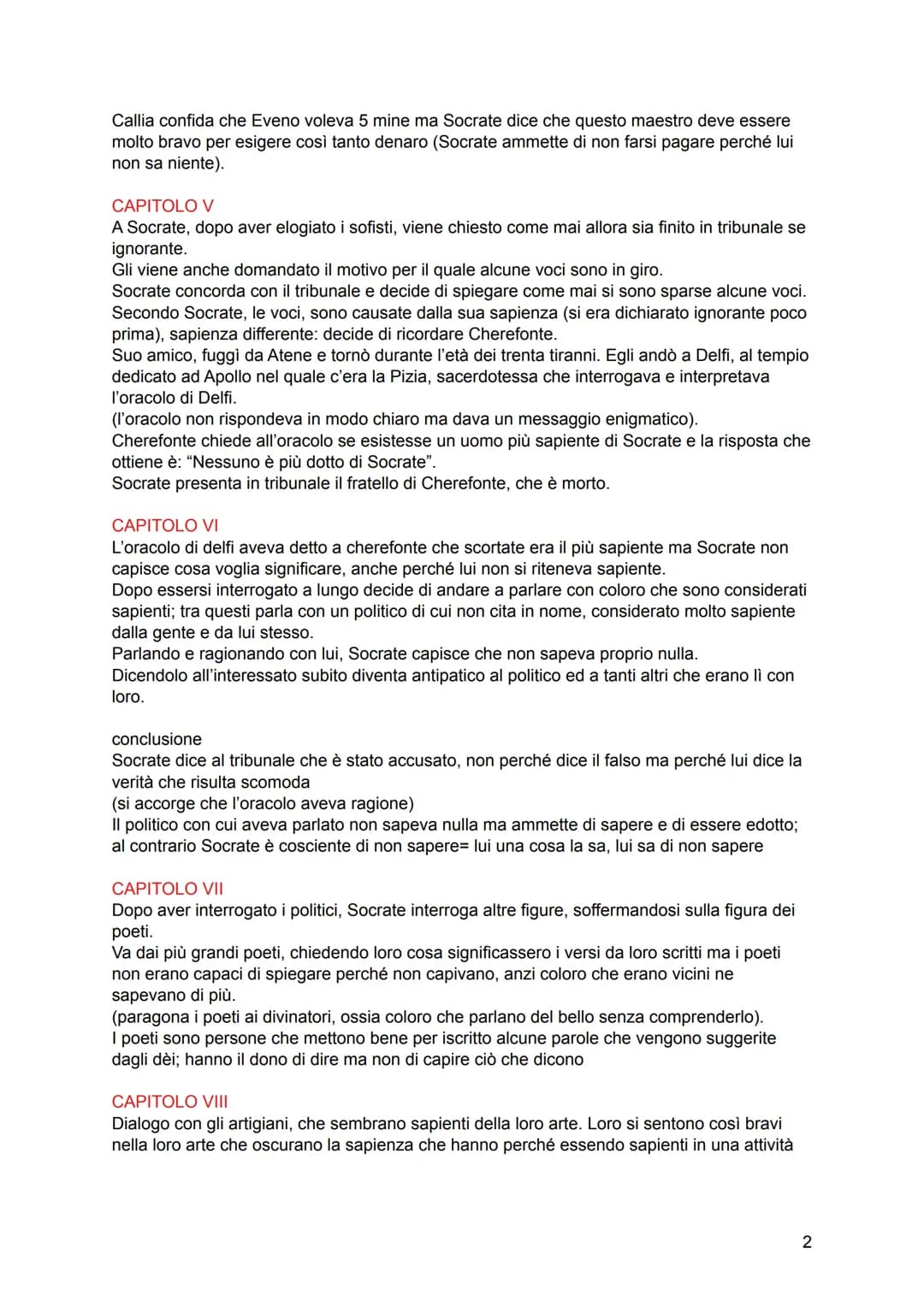L'apologia di Sochate
CAPITOLO I
Socrate parla alla giuria, dopo che gli accusatori hanno esposto le accuse.
Socrate ammette che hanno parla