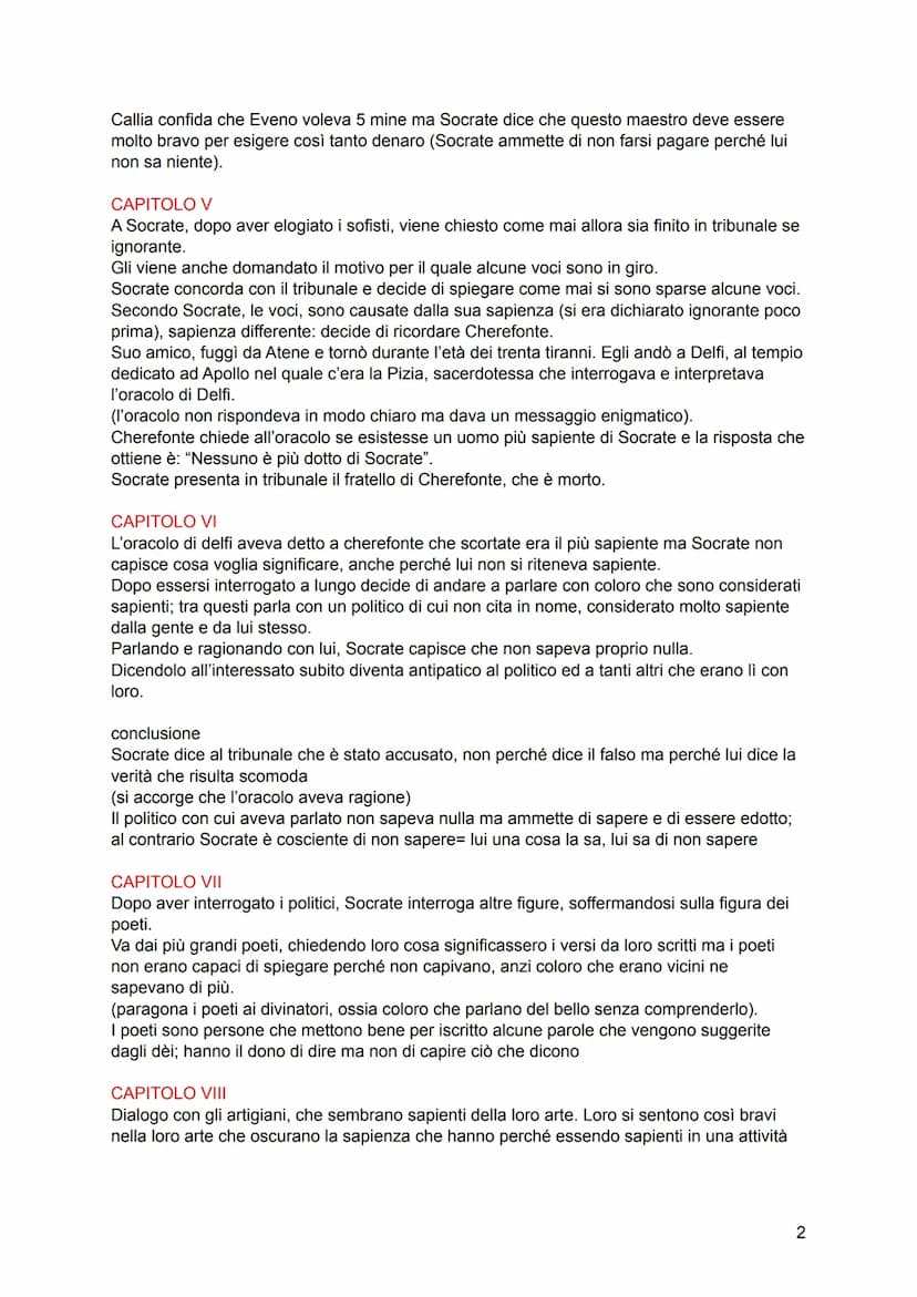 L'apologia di Sochate
CAPITOLO I
Socrate parla alla giuria, dopo che gli accusatori hanno esposto le accuse.
Socrate ammette che hanno parla