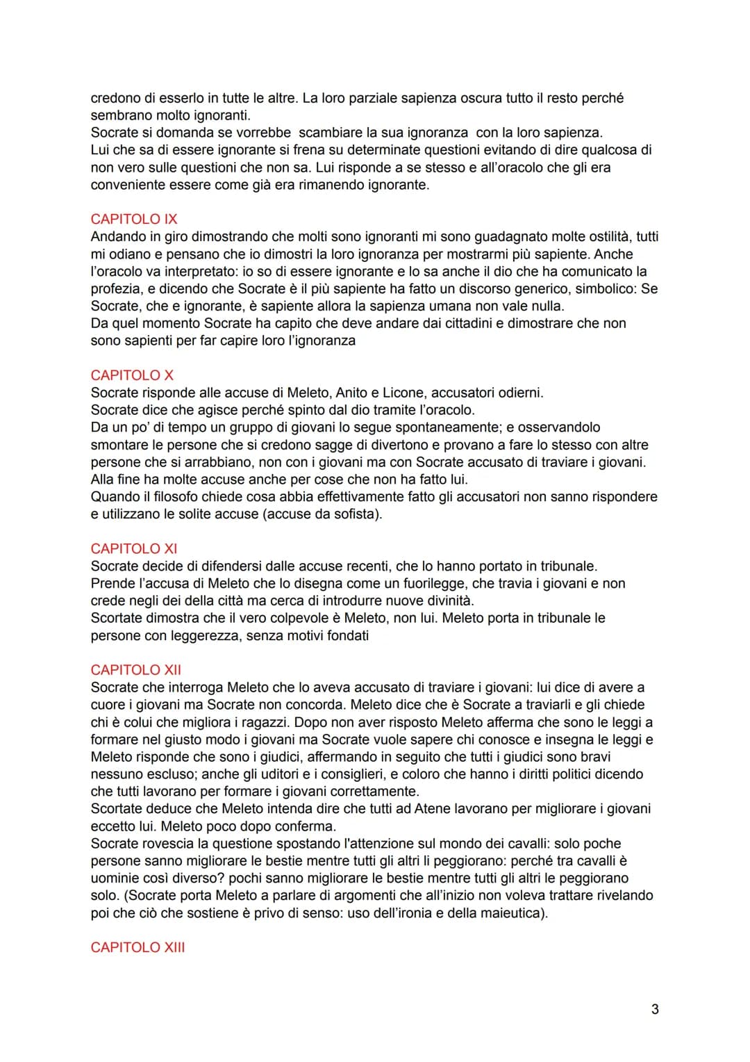 L'apologia di Sochate
CAPITOLO I
Socrate parla alla giuria, dopo che gli accusatori hanno esposto le accuse.
Socrate ammette che hanno parla