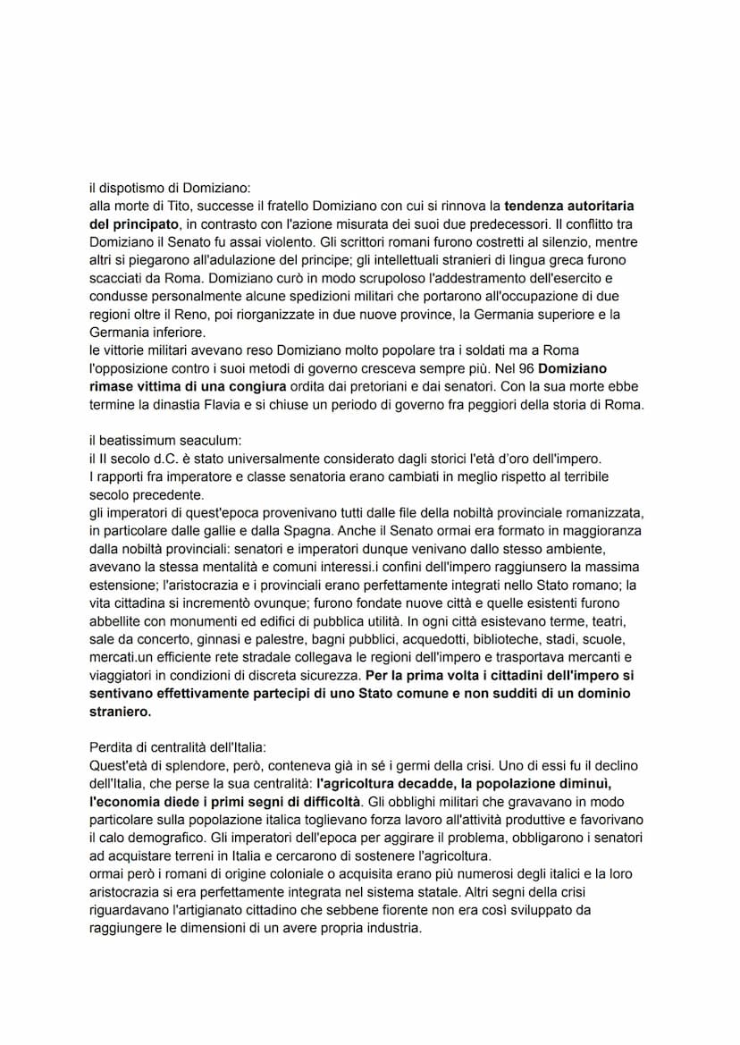 una rivoluzione silenziosa:
Dopo la battaglia di Azio e il trionfo di Ottaviano, il desiderio di pace e di stabilità era tale
che i romani e