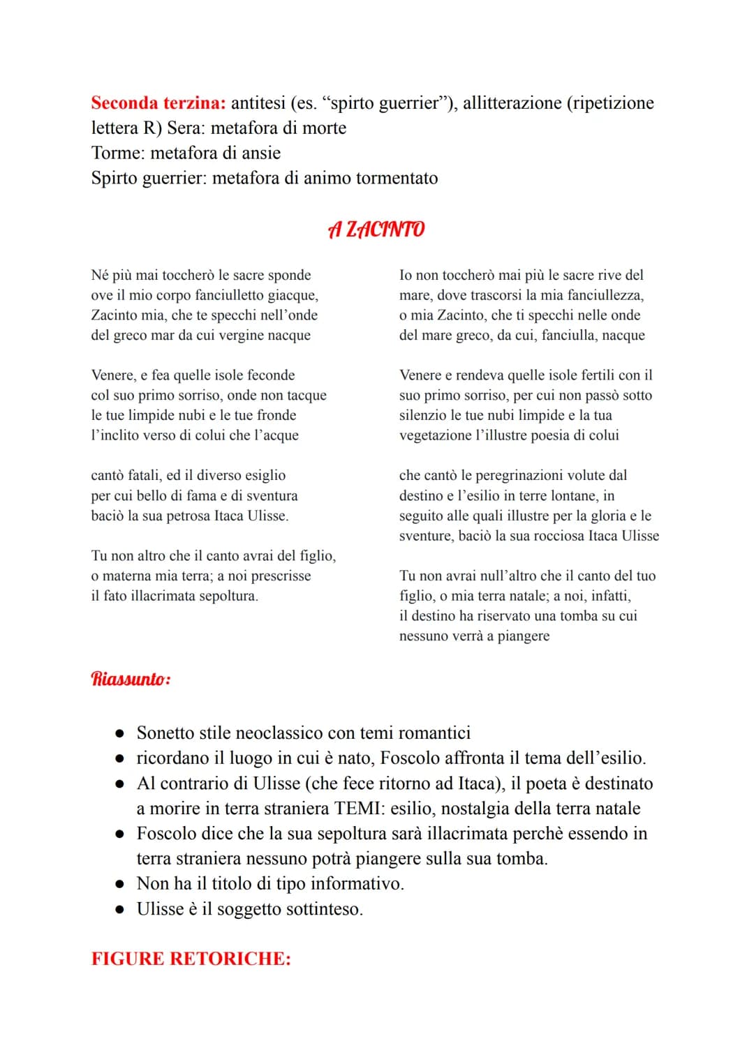 ☐ 1778
X 18271
→ Zante
UGO FOSCOLO
• Nasce da una famiglia in cui il padre è
veneziano e la madre è greca.
. A Venezia viene educato sulla b