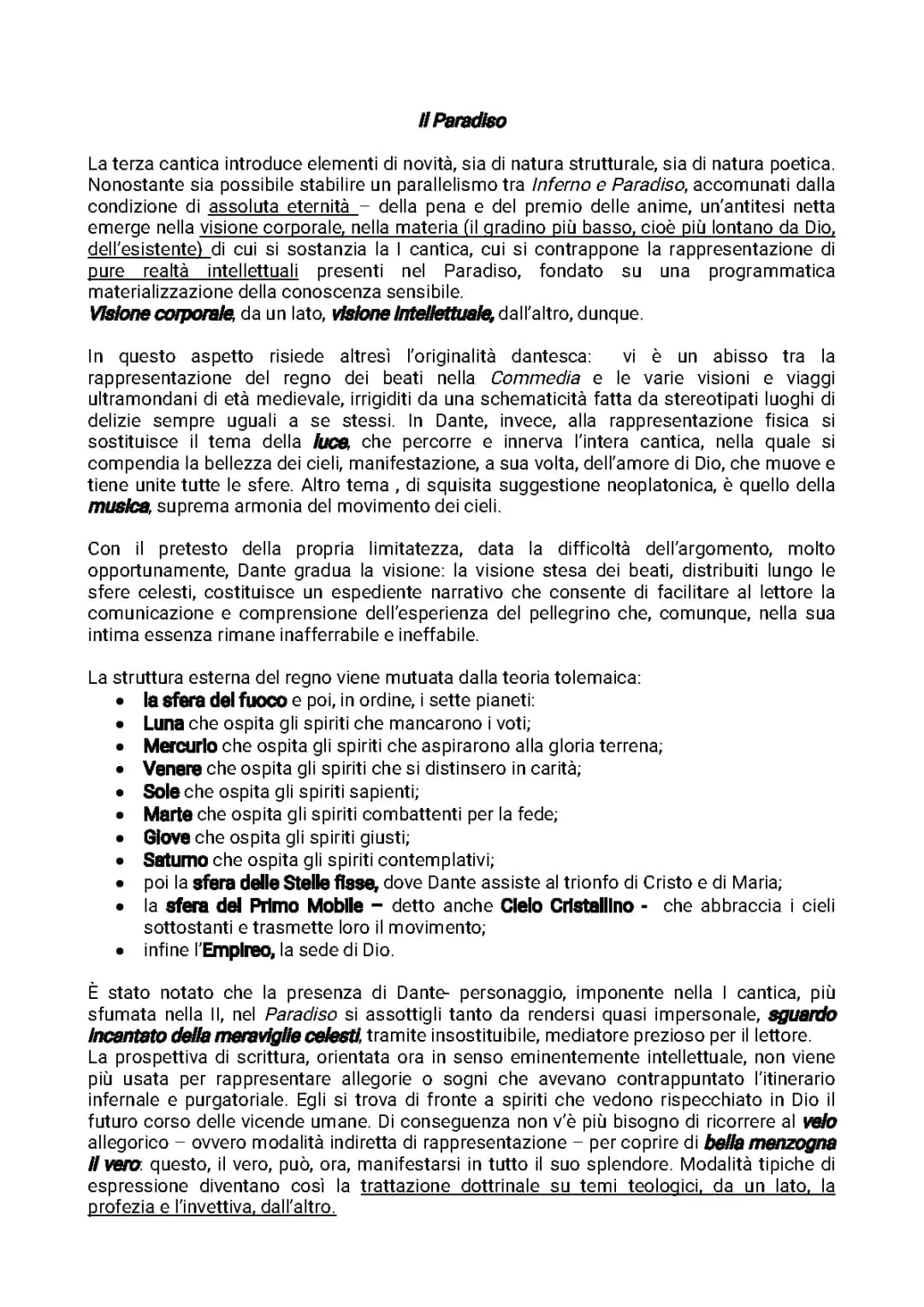 paradiso - 1 canto 