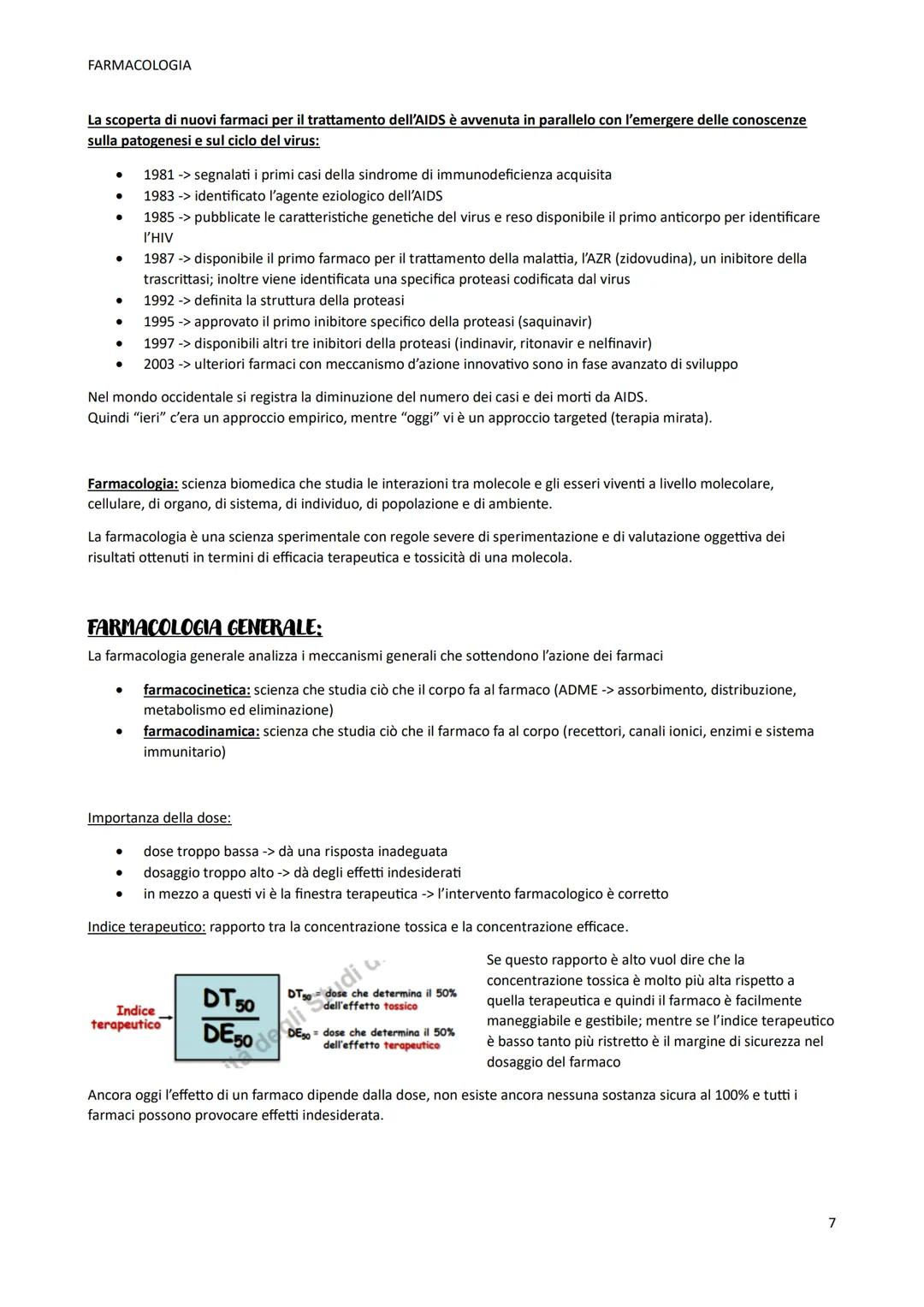 # FARMACOLOGIA

# FARMACOLOGIA:

Farmaco: deriva dal greco e significa principio attivo, ma anche veleno. Il farmaco è una sostanza capace d