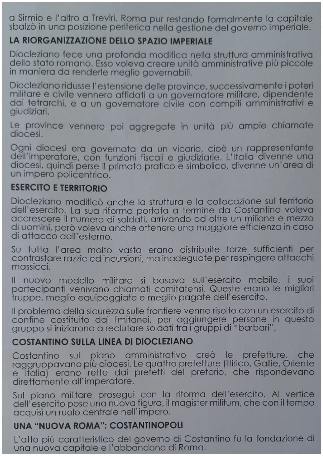 Il II secolo: la crisi economico-sociale
L'ETÁ
TARDOANTICA
Un evento di primaria importanza è stato quello del crollo dell'Impero
romano d'O