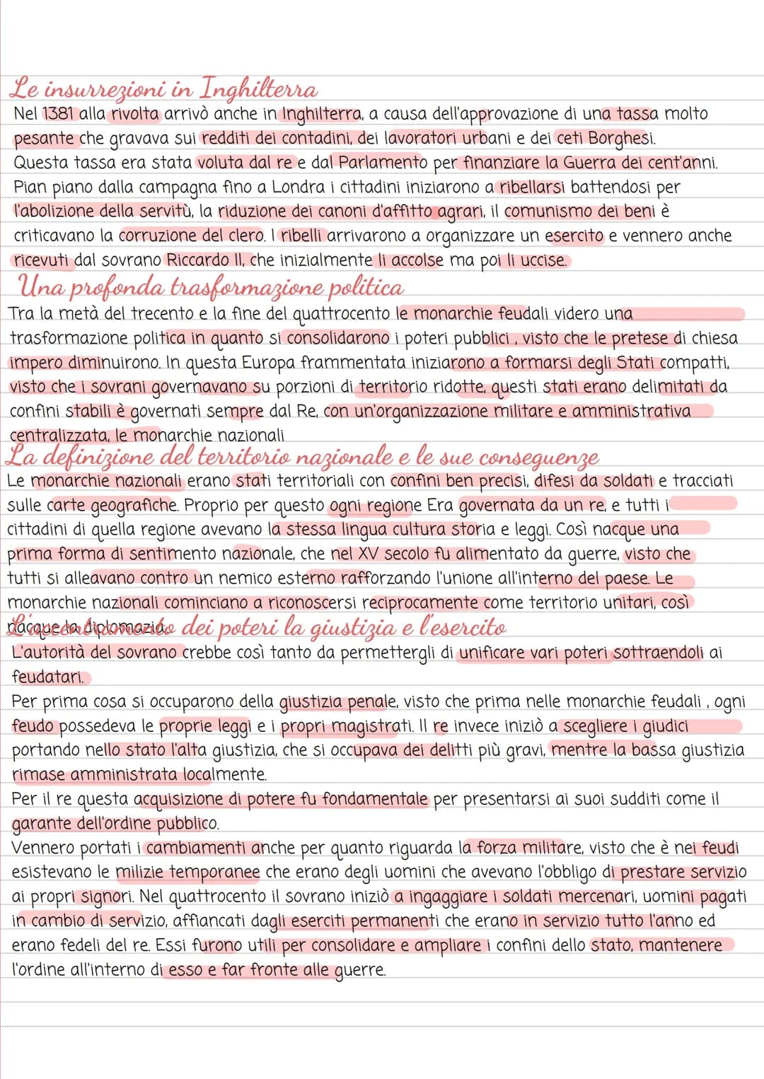 La crisi del Trecento...
La crisi economica
La rinascita dell'Europa iniziata nel XI secolo era stata caratterizzata da un aumento della
pro
