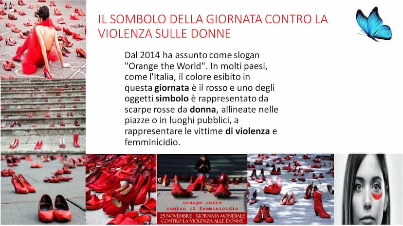 A
LE VIOLENZE SULLE
DONNE
RICERCA DI ILARIA DE NARDO 2°A
2021/2022
1 LA GIORNATA CONTRO LA VIOLENZA SULLE DONNE
La Giornata internazionale p