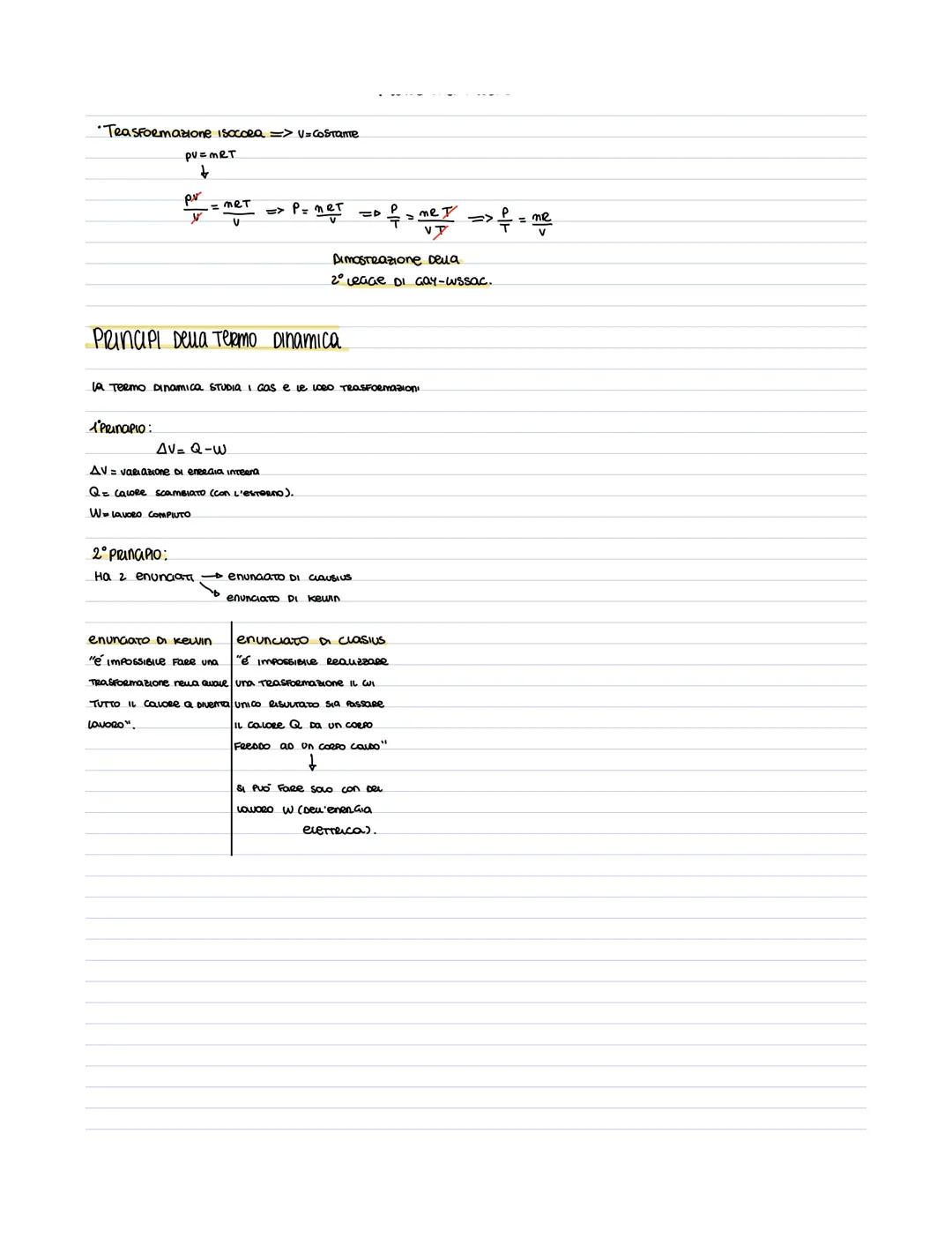 # leage Da Gas

é un gas le cui molecoce Hanno volume nuw
veti elastia TRO molecole (non c'é Dispersione di eneeaia).

all' aumentare Deua T