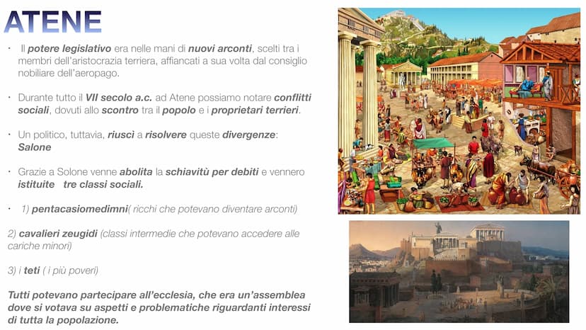 ATENE & SPARTA
Sofia La Rosa
Enrico Palano ATENE & SPARTA
Furono le prime due polis della Grecia
antica.
●
Sparta veniva riconosciuta come c