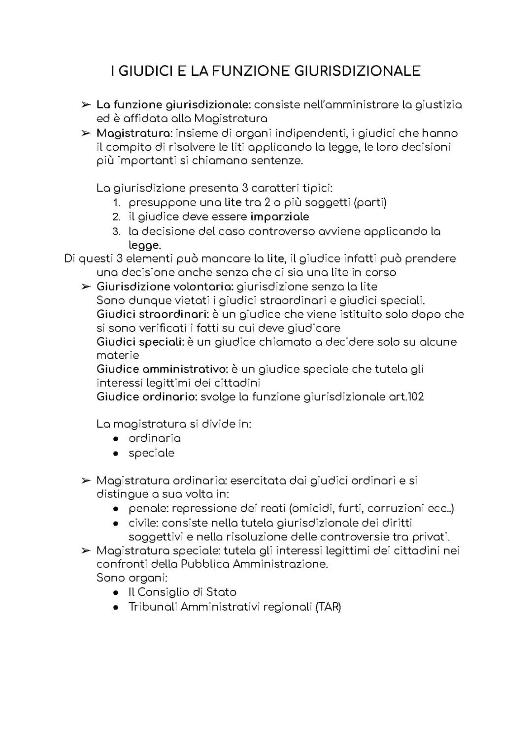 La magistratura
