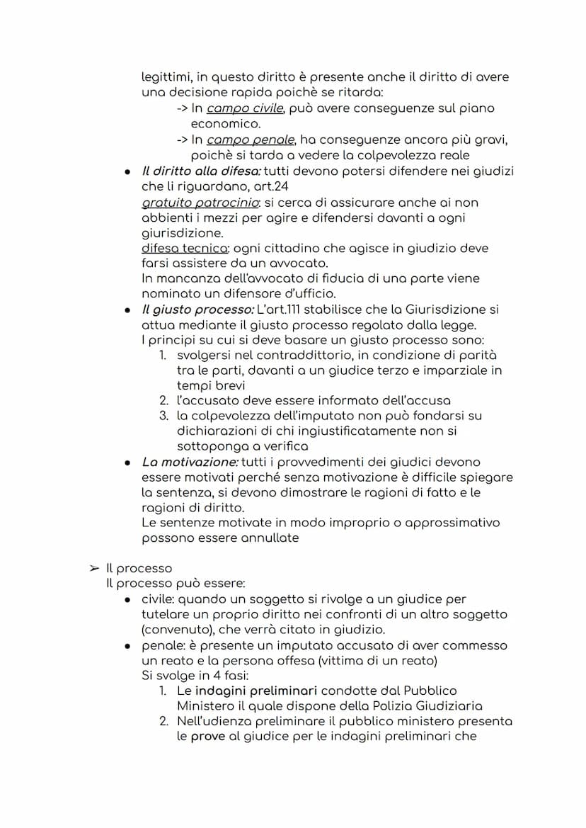 I GIUDICI E LA FUNZIONE GIURISDIZIONALE
➤ La funzione giurisdizionale: consiste nell'amministrare la giustizia
ed è affidata alla Magistratu