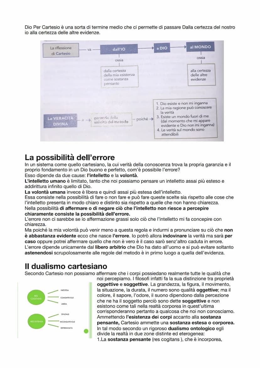 Cartesio
Cartesio è il fondatore del razionalismo, ossia di quella corrente della filosofia
moderna che vede nella ragione il principale org