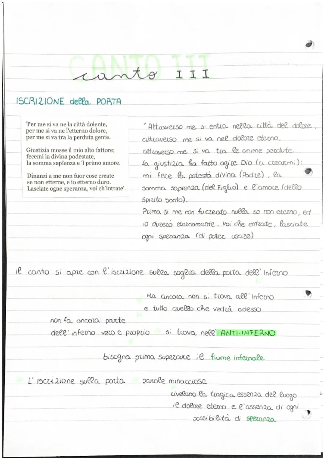 Inferno Canto 3 