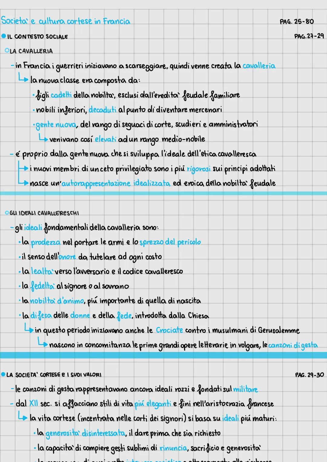 # Societa e cultura cortese in Francia

IL CONTESTO SOCIALE

OLA CAVALLERIA

- in Francia i guerrieri iniziavano a scarseggiare, quindi venn