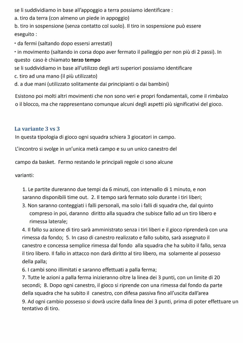 La pallacanestro
La pallacanestro, conosciuta anche come basket (abbreviazione del termine in lingua inglese
basketball), è uno sport di squ
