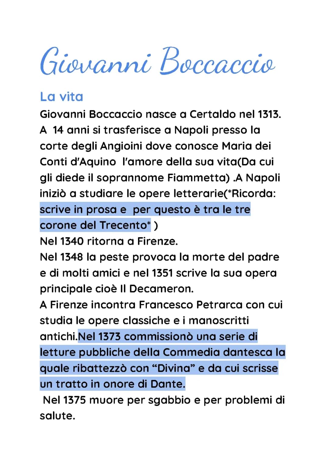 Giovanni Boccaccio